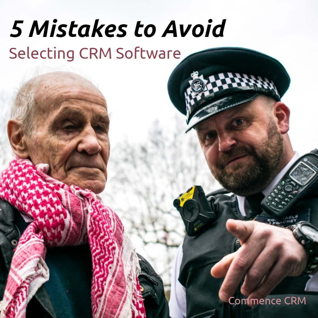 5 Mistakes to Avoid when selecting CRM Software