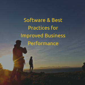 New Jersey Based Software Company Offers Software & Best Practices for Improved Business Performance